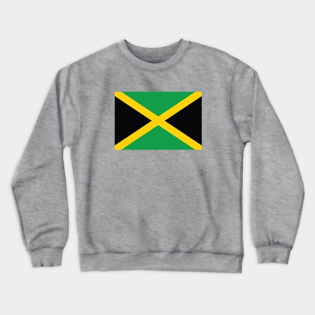 Jamaica National Flag Crewneck Sweatshirt by IslandConcepts